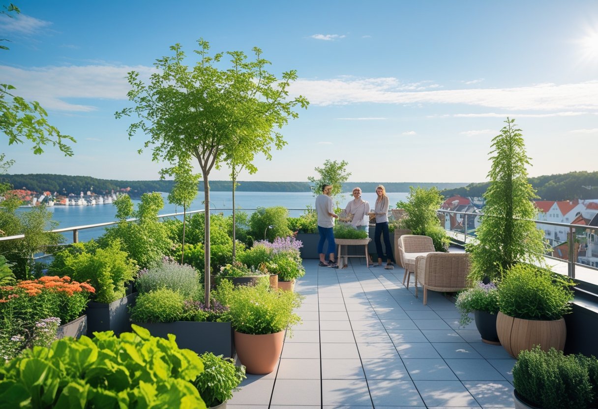 Sådan skaber du en grøn oase på din tagterrasse i Helsingør